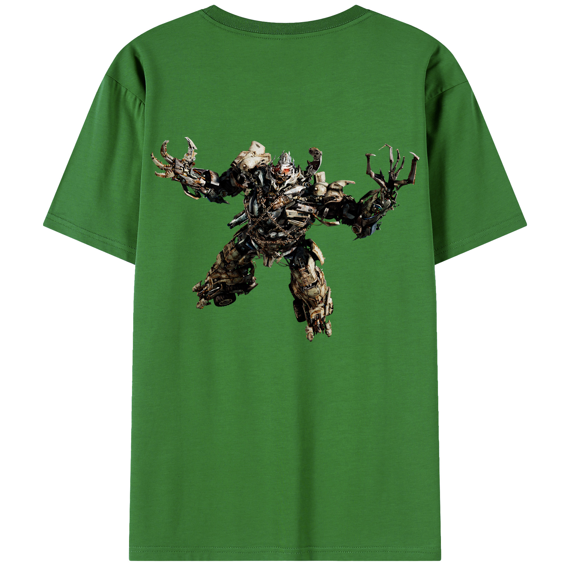 （画像用） Transformers トランスフォーマー レディース半袖Tシャツ(バックプリント)